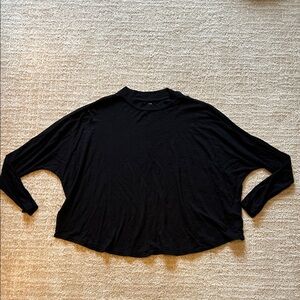Velvet brand vintage slub black tshirt
